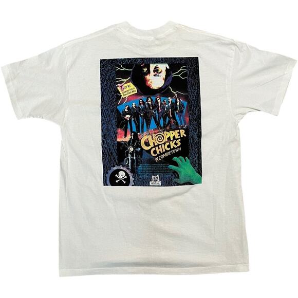 Chopper Chicks in Zombietown Movie Promo 90’ Tee – Chrome Hearts Origin - Picture 1 of 8